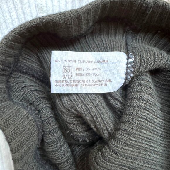 3-Pack Baby Girls Ribbed Knit Tights Stockings Cotton Pantyhose 6-12Months White - Picture 3 of 4